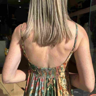 VESTIDO CROPPED NAIPE ANIMAL