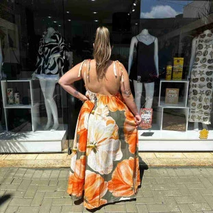 VESTIDO LONGO AMARILIS