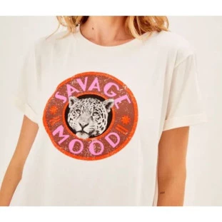 BLUSA SILK SAVAGE MOOD