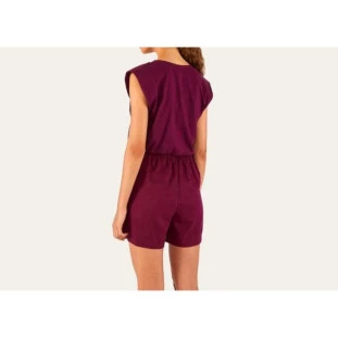 BLUSA CROPPED DOBRADURA ROXO