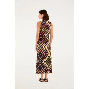 VESTIDO MIDI PRETTI FARM