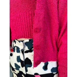 CASACO TRICOT CURTO TEXTURA