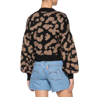 CARDIGAN CURTO TRICOT LUREX ONCA