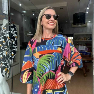 VESTIDO TSHIRT FARM FANTASIA