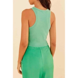 REGATA CROPPED RIB VERDE PILAR