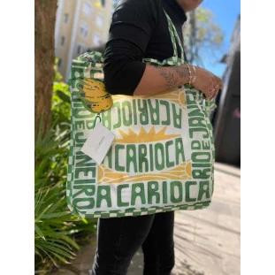 BOLSINHA FARM ME LEVA BIRIBA OFFWHITE