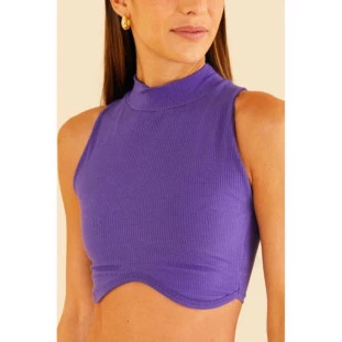 TOP RIB GOLINHA VIES ROXO QUARTZO