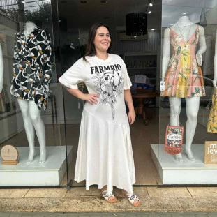 VESTIDO FARM RIO AMAZONIA