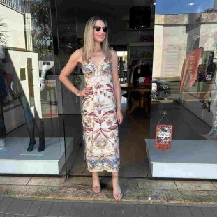 VESTIDO VITRAL DO MAR