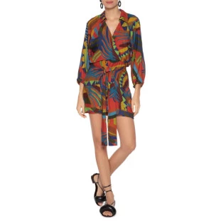 VESTIDO CURTO PONTINHO DE ARARA