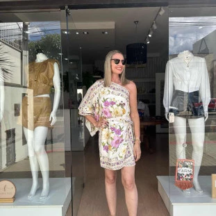 VESTIDO CURTO FARM BELO JARDIM