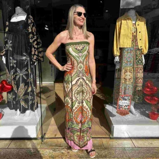 VESTIDO CROPPED ODARA FARM