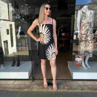 VESTIDO CURTO AMONITA