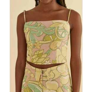 BLUSA CORSELET SALADA DE FRUTA