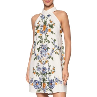 VESTIDO CURTO FLORAL PENELOPE