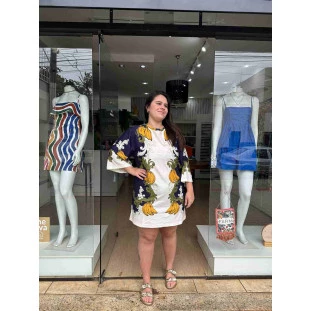 VESTIDO TSHIRT BIG BANANA REAL