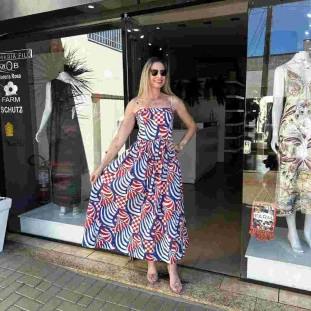 VESTIDO CROPPED CONCHA GRAFICA