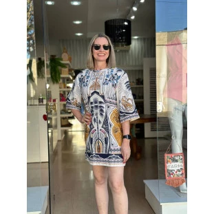 VESTIDO TSHIRT BIG CHAPADA DOS VEADEIROS