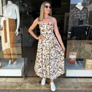 VESTIDO CROPPED BALONE COGU