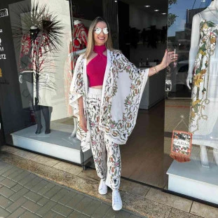 KIMONO FLORESTA DOCE