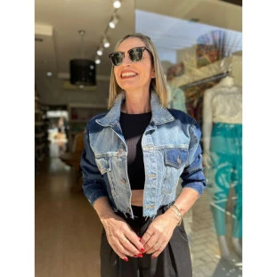 JAQUETA JEANS RESERVA A FIO