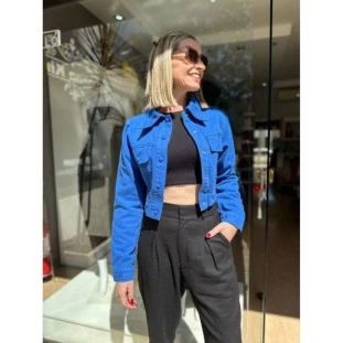 JAQUETA SARJA AZUL METEORITE