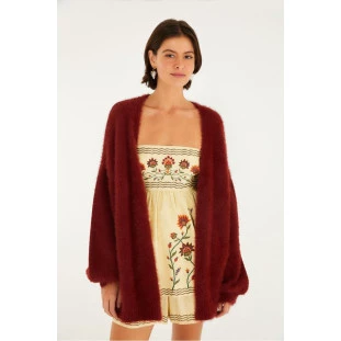CARDIGAN TRICOT PELINHO FARM