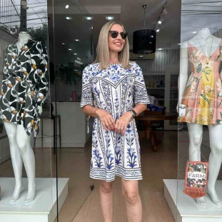 VESTIDO TSHIRT FARM  ANTONIA