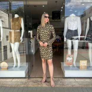 VESTIDO CURTO FARM JOIA BOHO