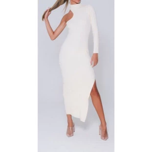 VESTIDO TRICO OFF SHELL