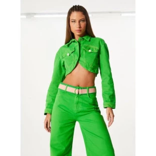 JAQUETA SARJA VERDE SOBERANO