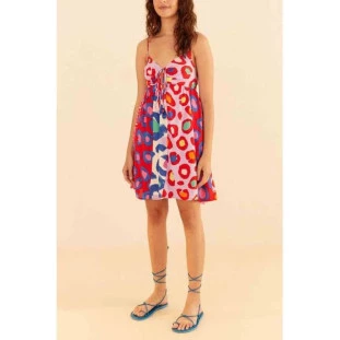VESTIDO CURTO ONCA COOL