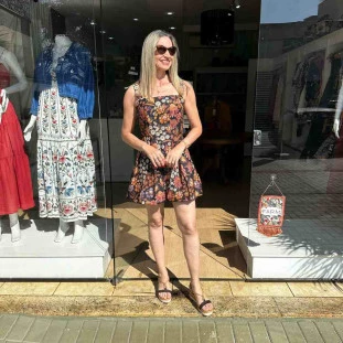 VESTIDO CURTO BALONE LILI