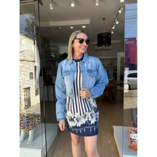 JAQUETA JEANS INDIGO