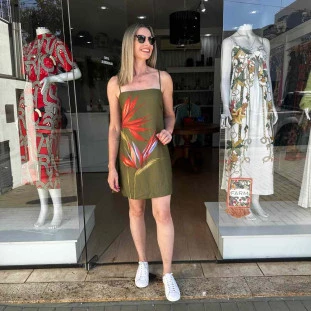 VESTIDO CURTO MAXI ESTRELICIA