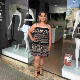 VESTIDO CURTO ADRIELE