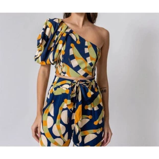 BLUSA OMBRO SO BANANA GRAFICA