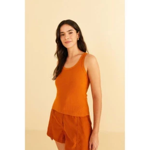 REGATA CROPPED RIB BEGE AVELA